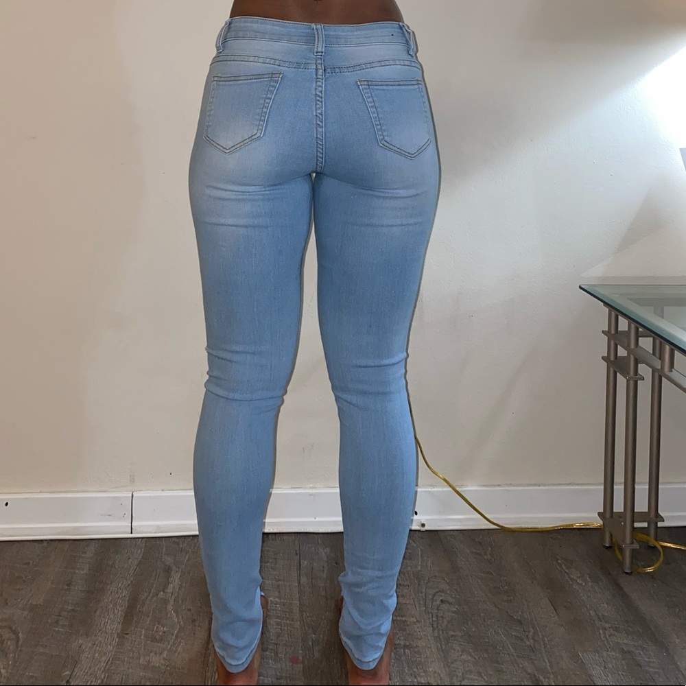 Fashion Nova Light Wash Jeans